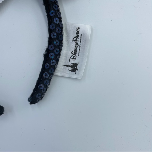 Disney Black and Blue Minnie Mouse Ears - Picture 10 of 11